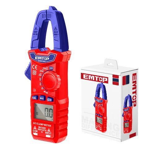 Pince multimètre AC numérique EDMR210001 emtop